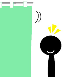 のぼりで人を集める